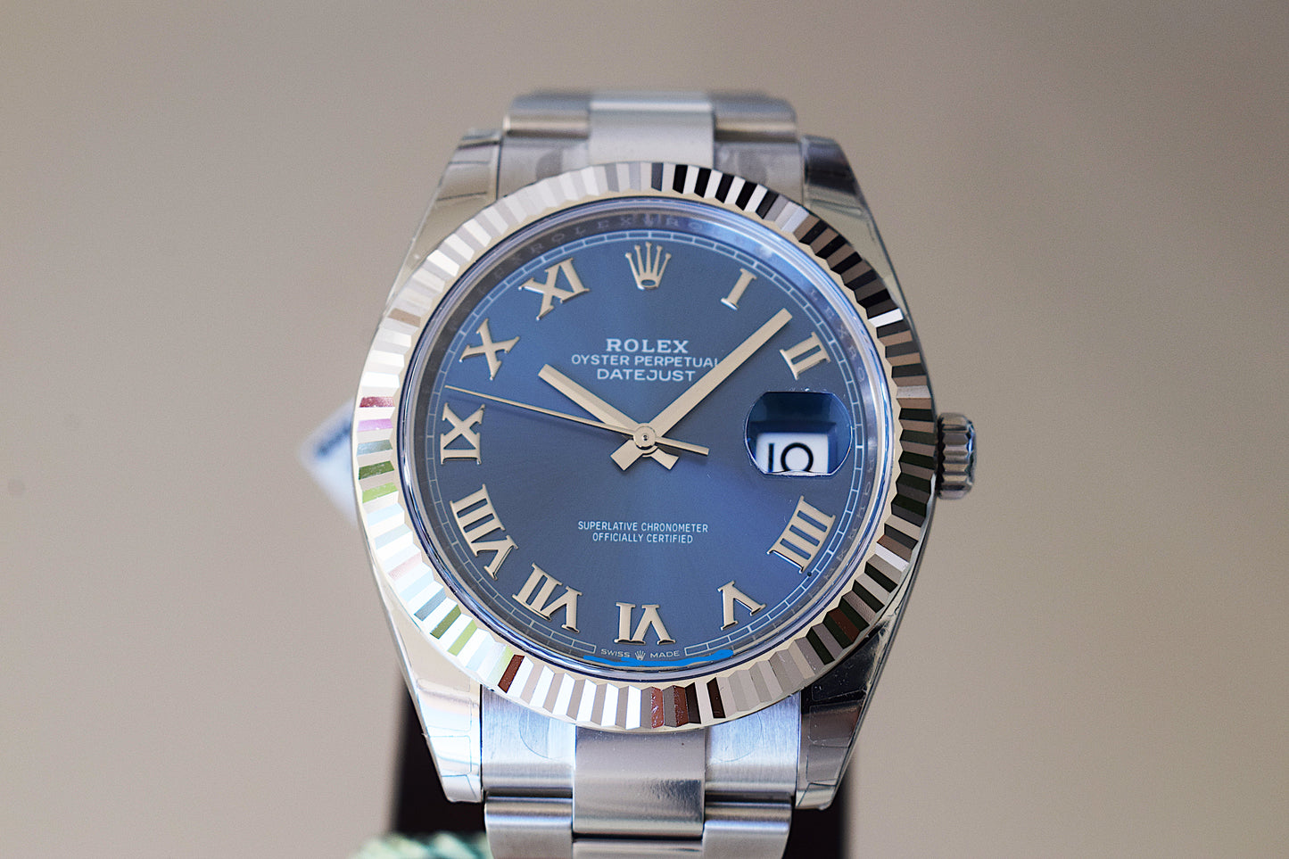 Rolex Datejust, con caja y garantía