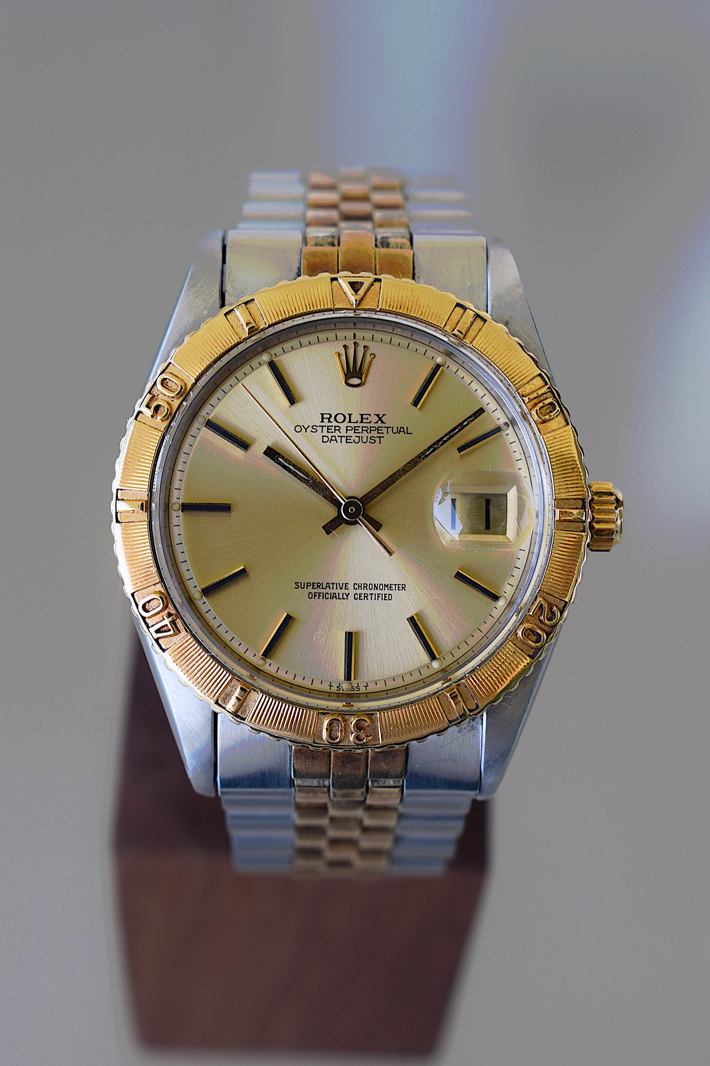 Rolex Datejust Turn-O-graph, caja y garantía