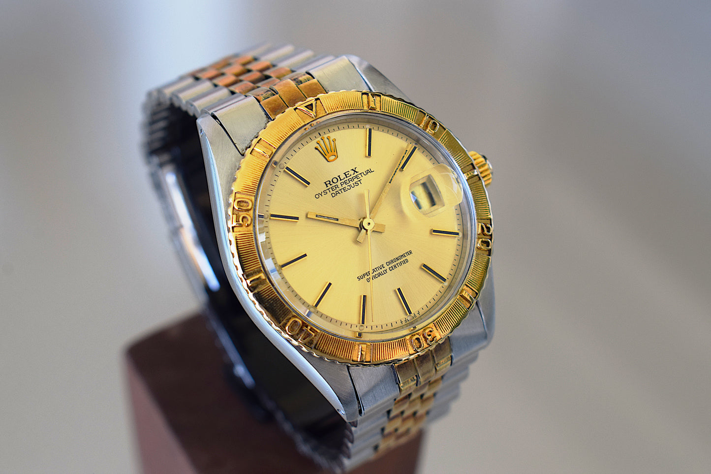 Rolex Datejust Turn-O-graph, caja y garantía