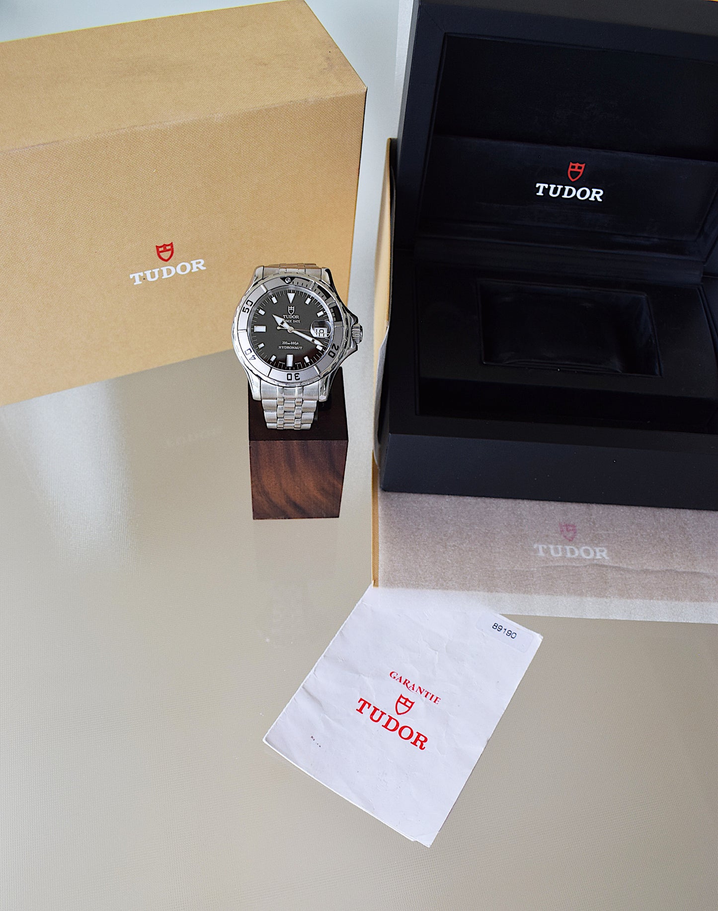 Tudor Hydronaut, con caja y garantía