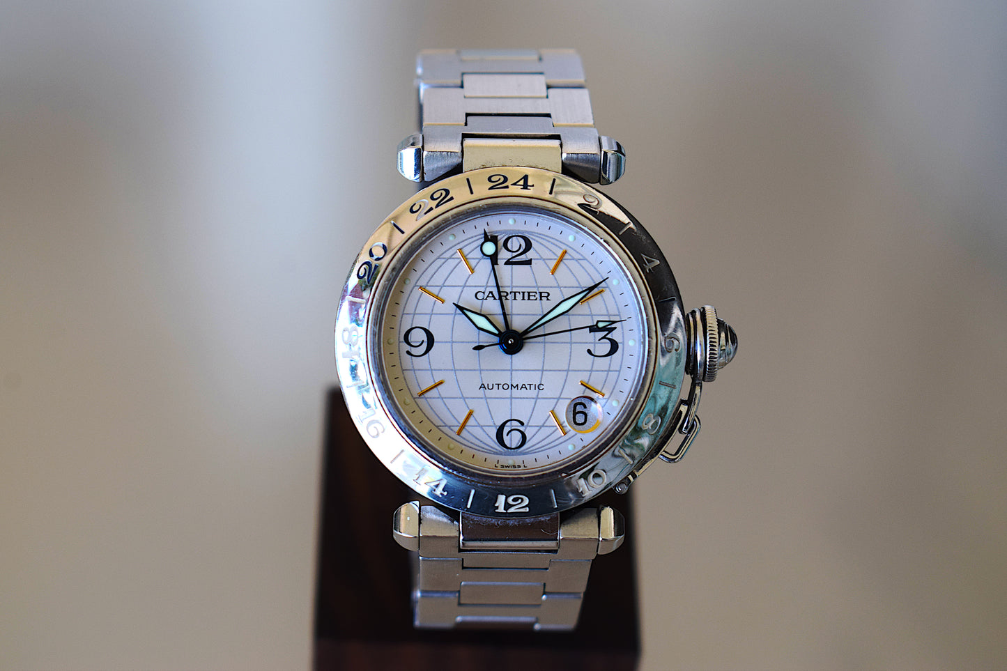 Cartier Pasha GMT