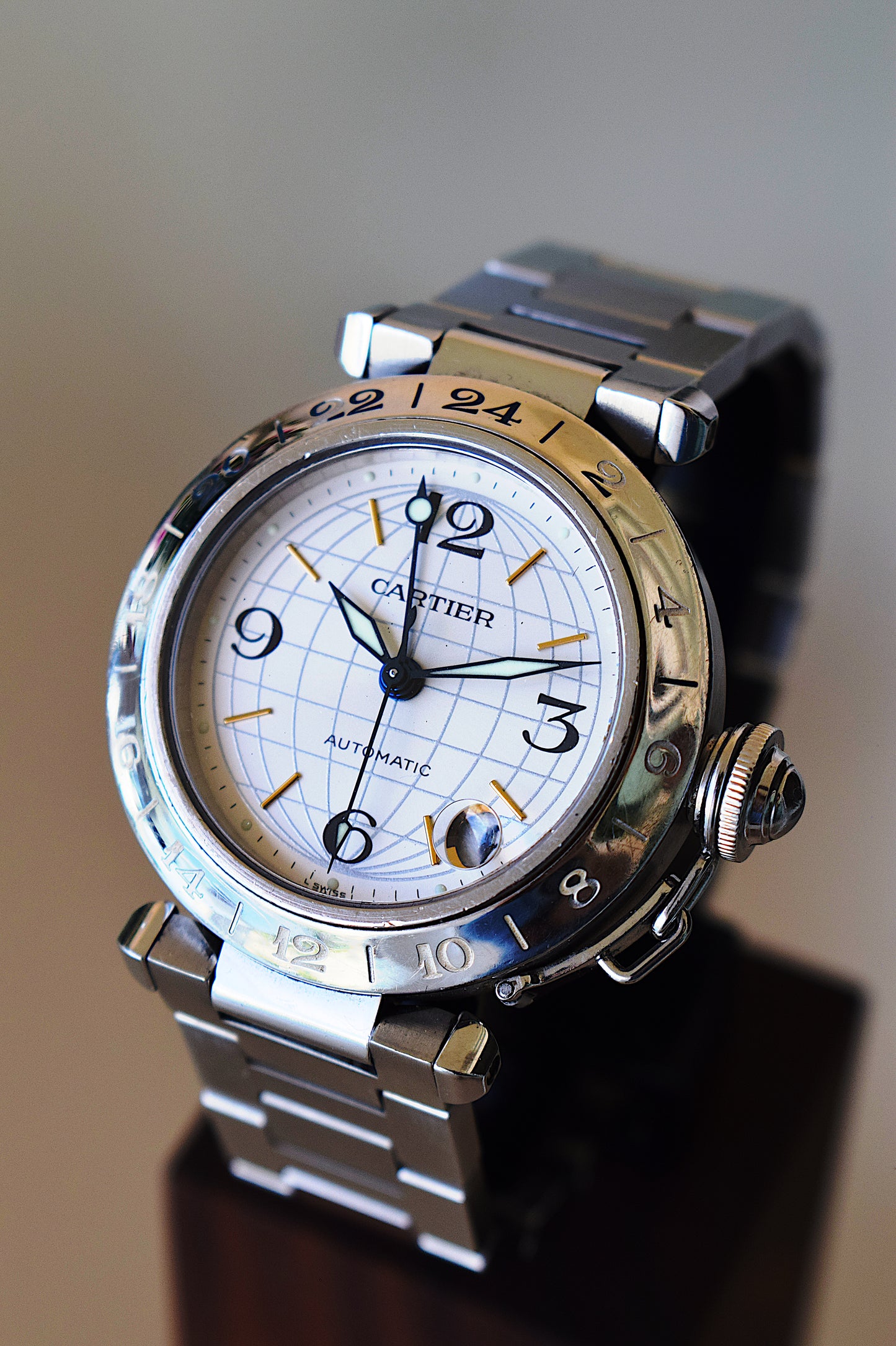 Cartier Pasha GMT