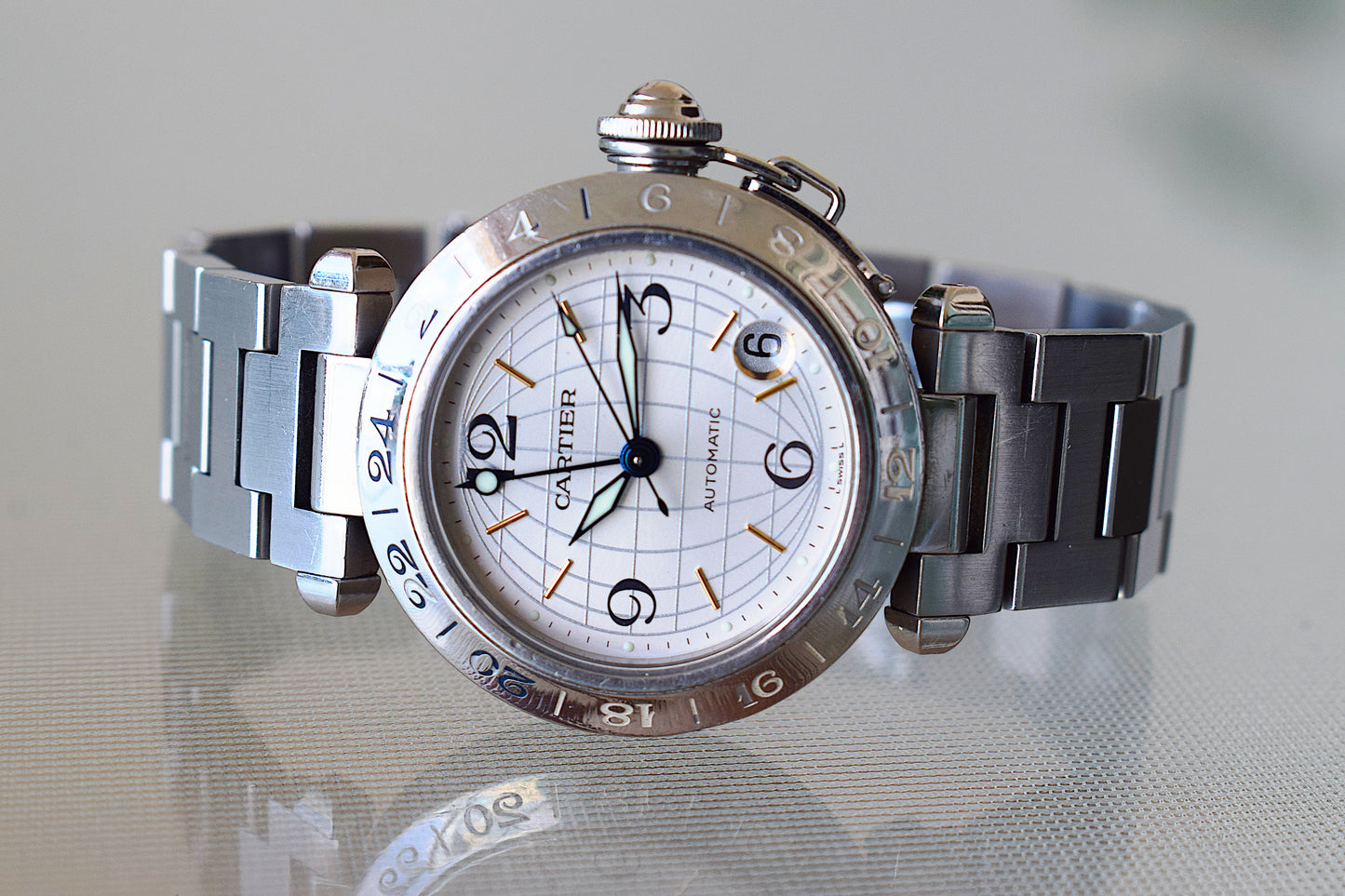 Cartier Pasha GMT