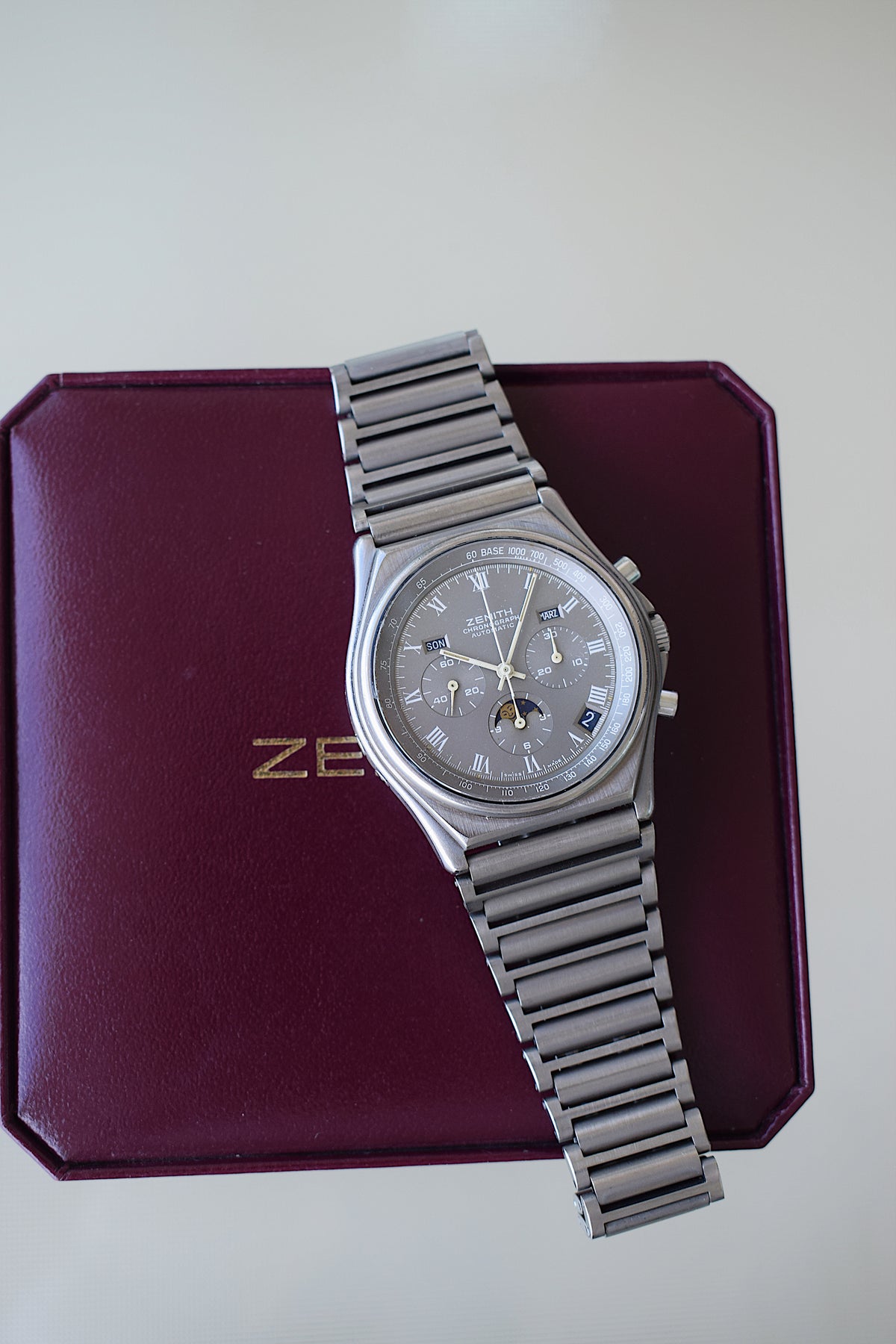 Zenith El Primero Port Royal Calendar Moonphase, Edición Limitada, con caja