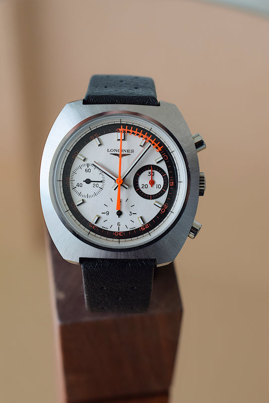 Longines Nonius Chronograph, con caja y garantía