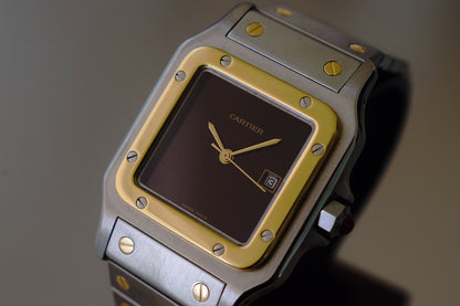 Cartier Santos 2961 Burgundy