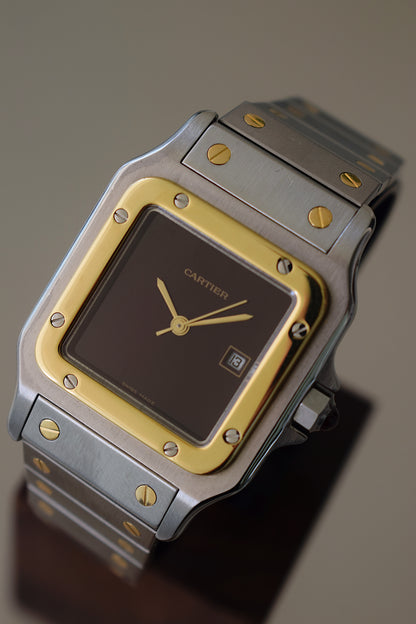 Cartier Santos 2961 Burgundy