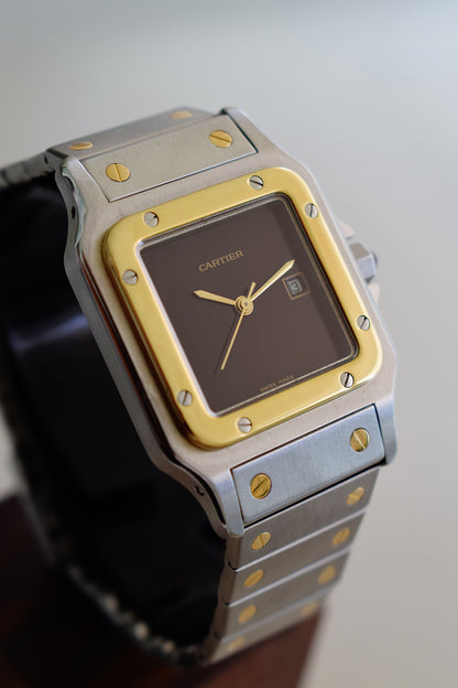 Cartier Santos 2961 Burgundy