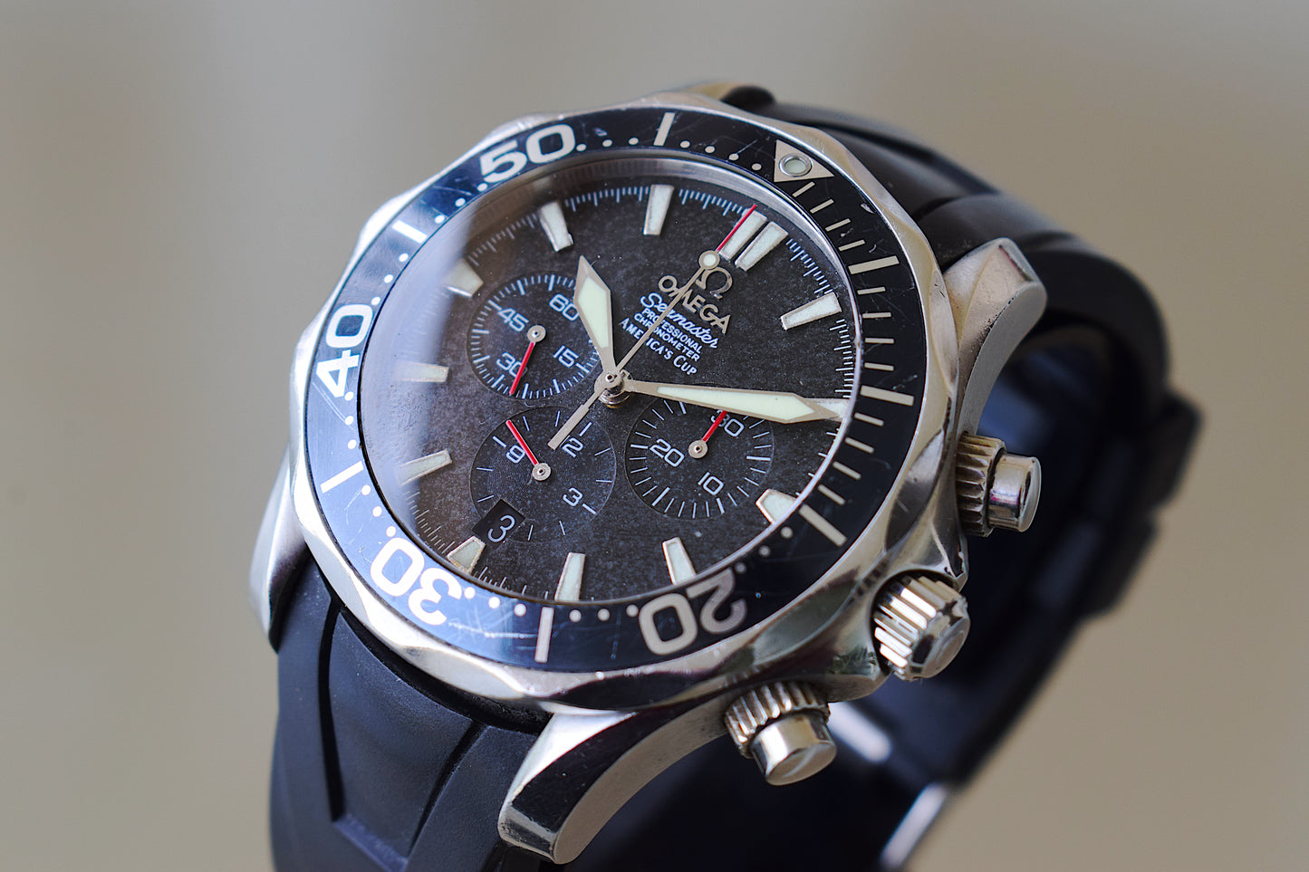 Omega Seamaster Professional America's Cup Chronograph, full set