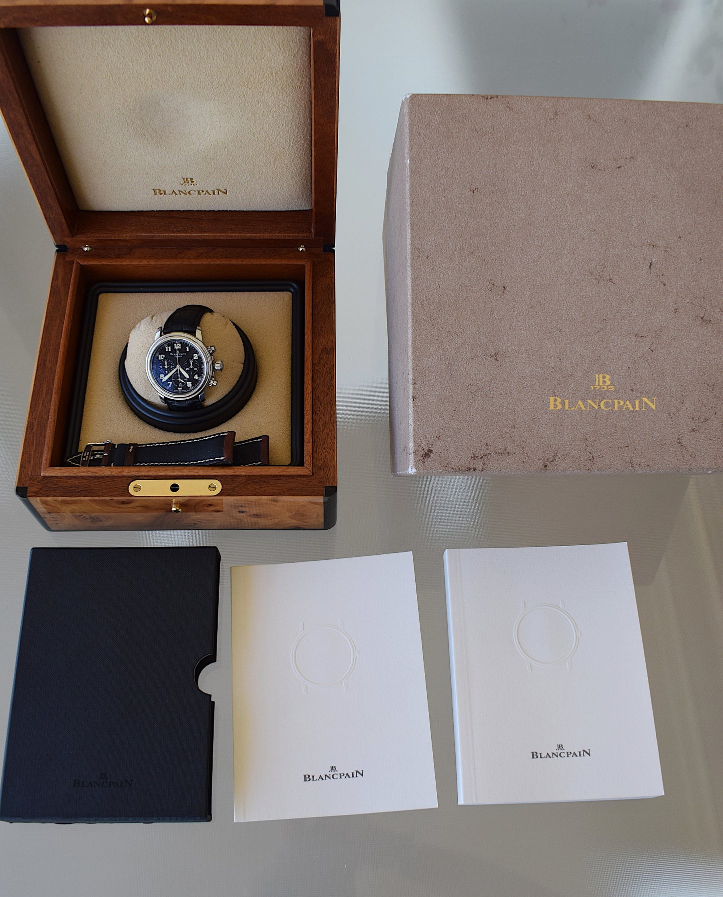Blancpain Leman Flyback, full set