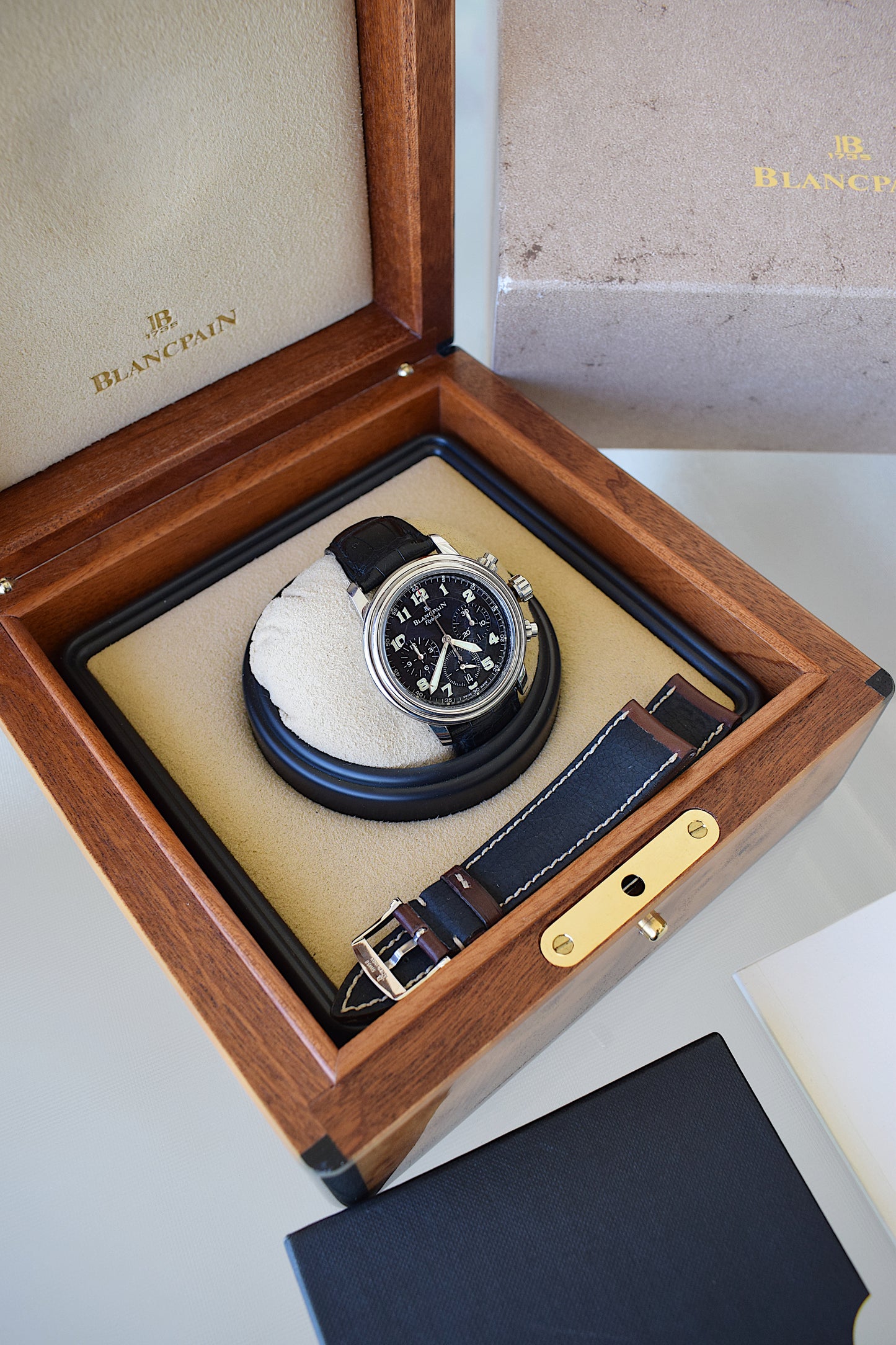 Blancpain Leman Flyback, full set