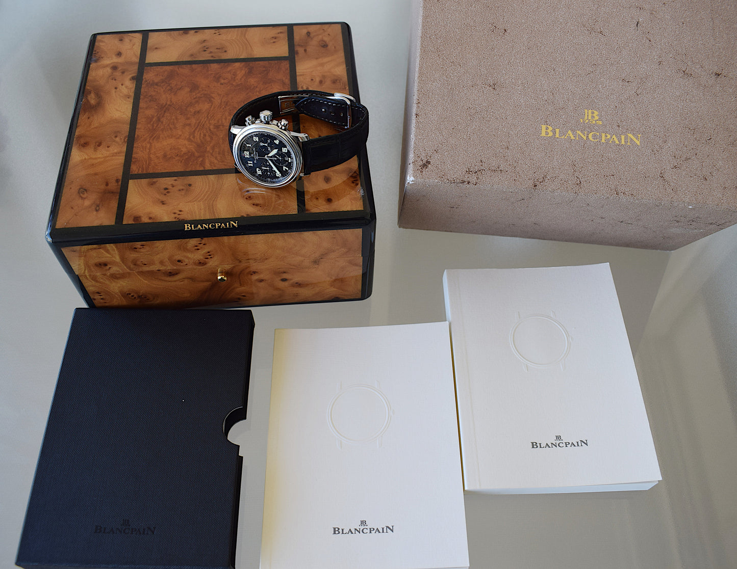 Blancpain Leman Flyback, full set