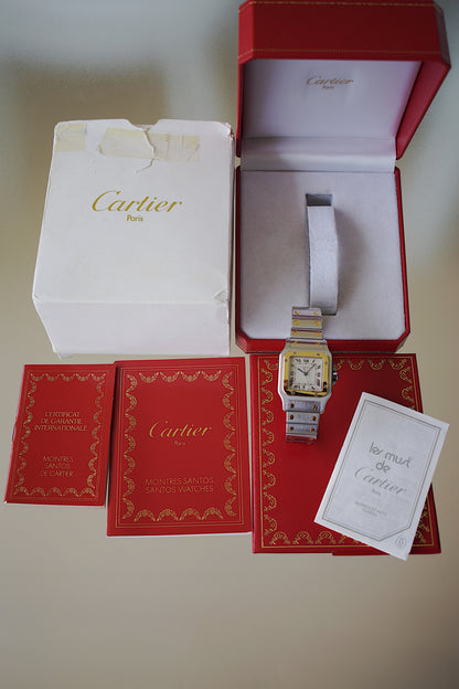 Cartier Santos Galbé Quartz