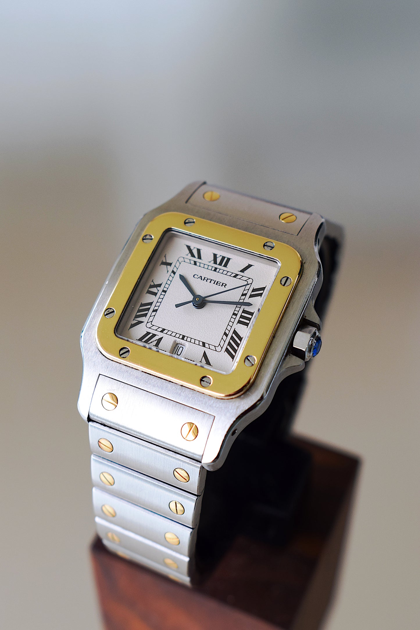 Cartier Santos Galbé Quartz