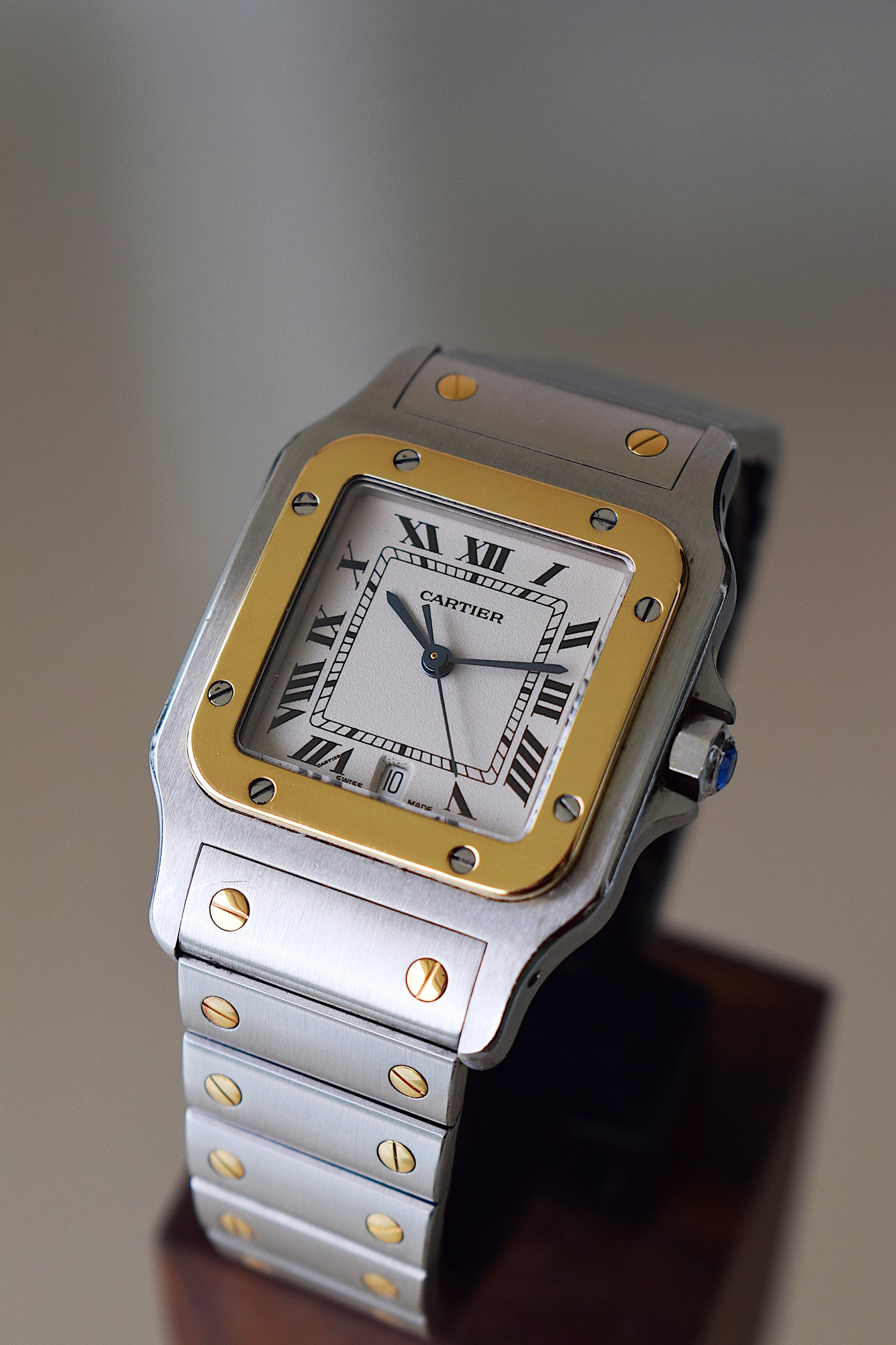 Cartier Santos Galbé Quartz