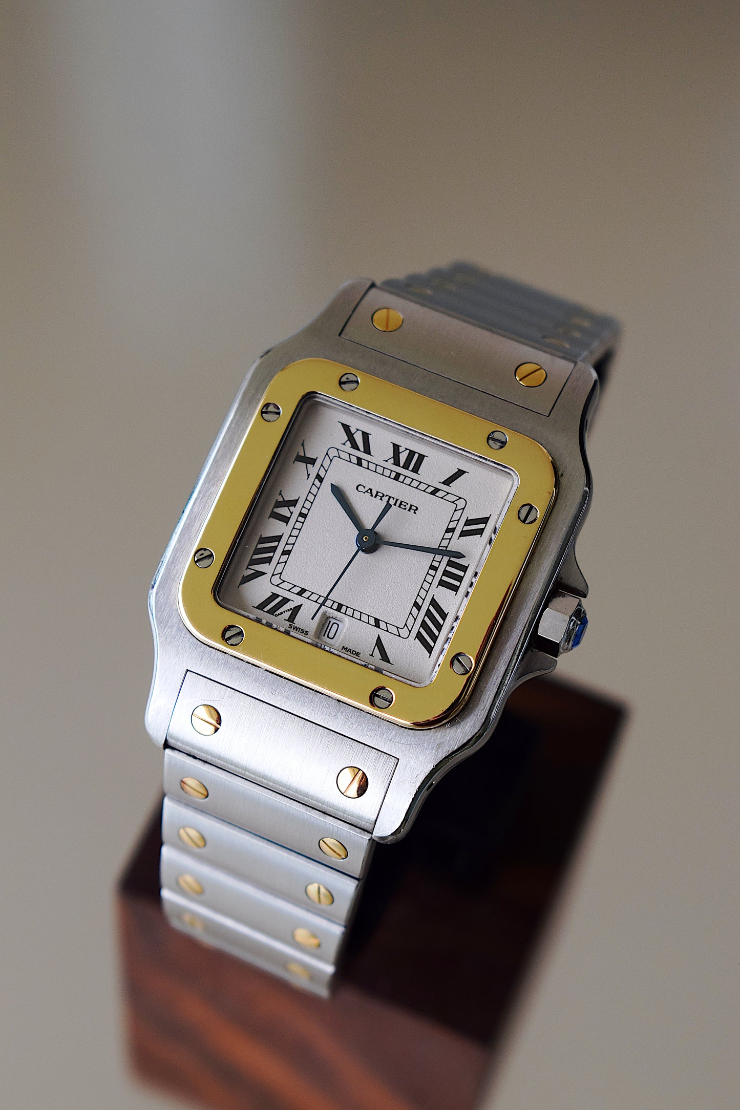 Cartier Santos Galbé Quartz