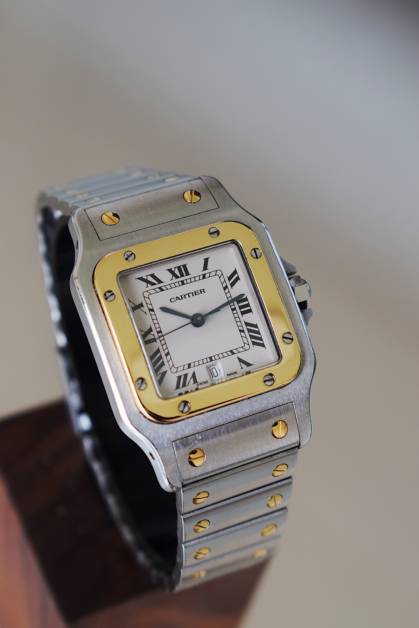 Cartier Santos Galbé Quartz
