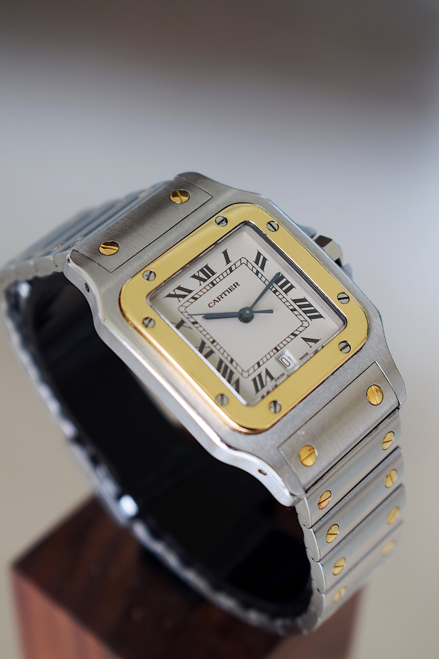 Cartier Santos Galbé Quartz