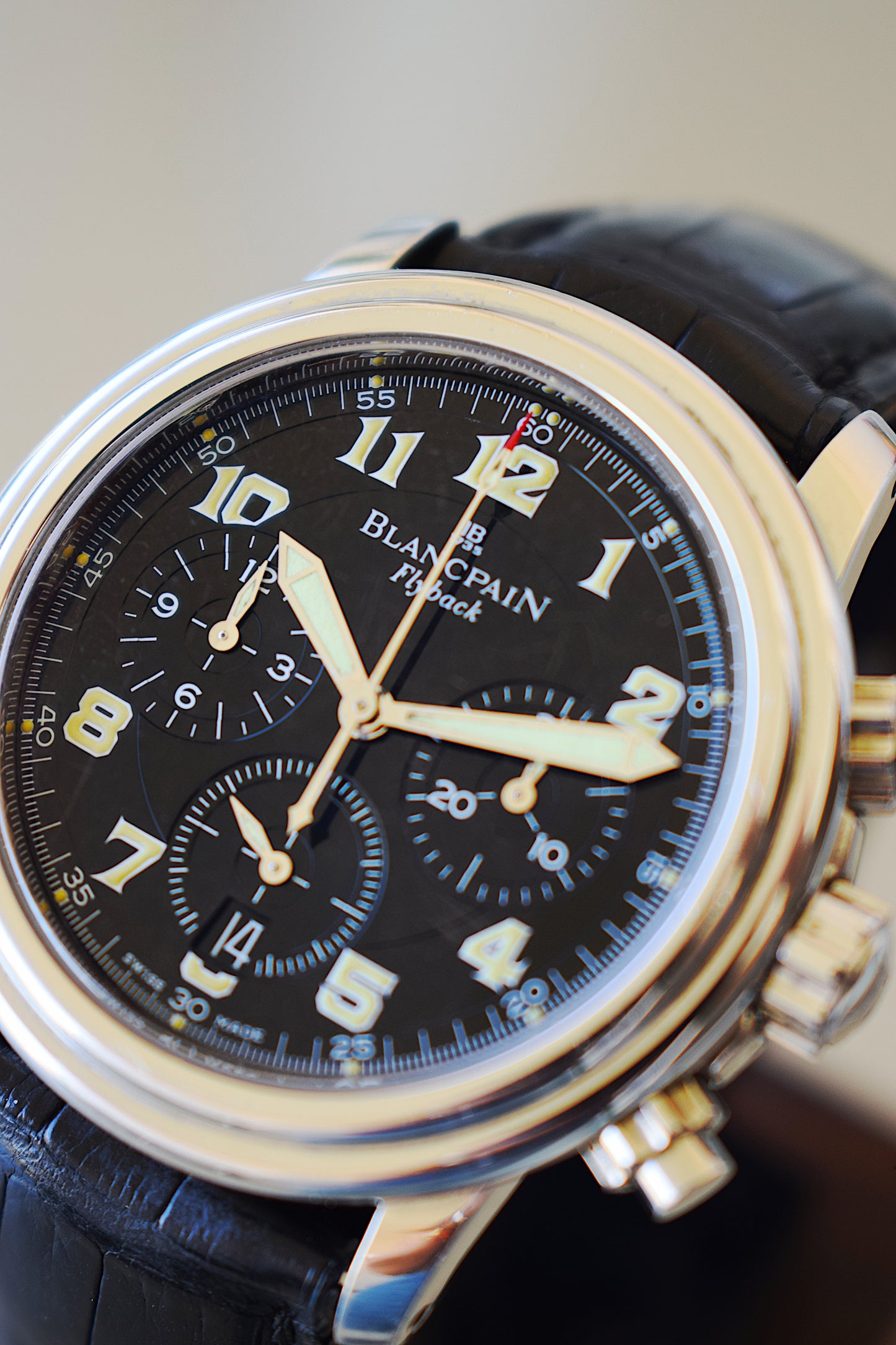 Blancpain Leman Flyback, full set