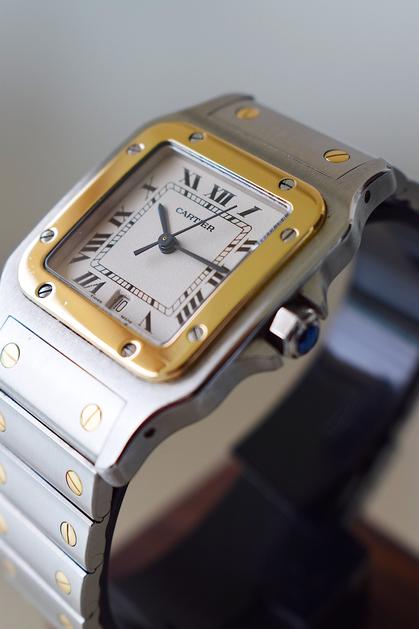 Cartier Santos Galbé Quartz