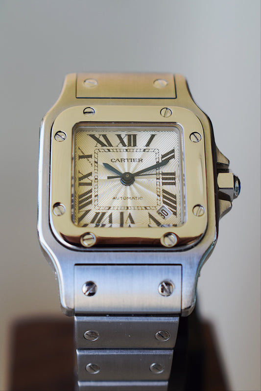 Cartier Santos Lady 2423 Automático, Set Completo