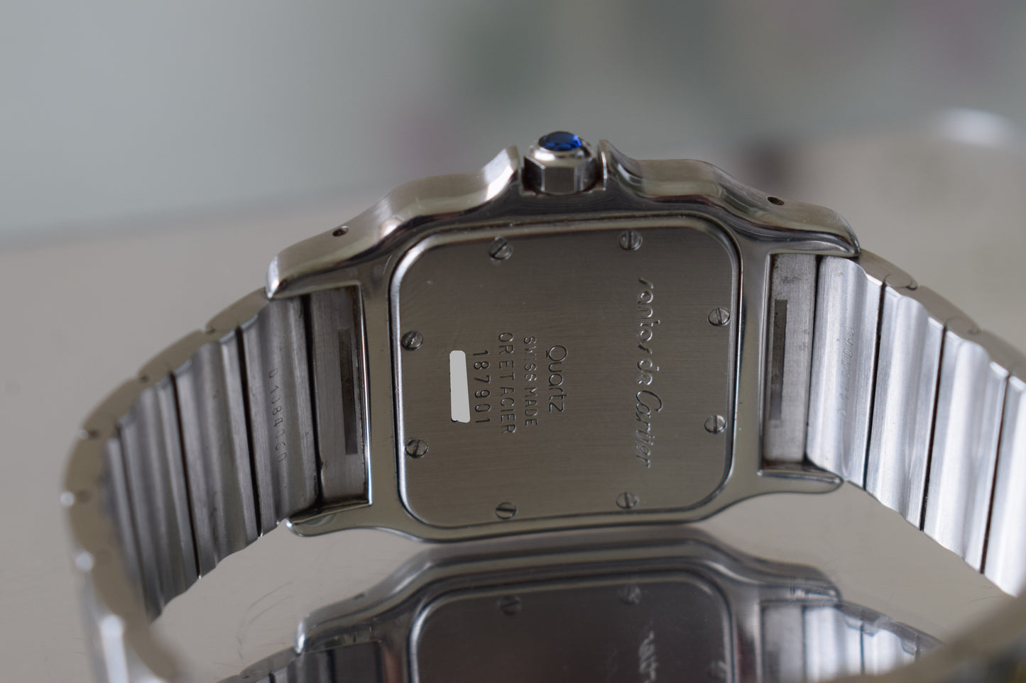 Cartier Santos Galbé Quartz