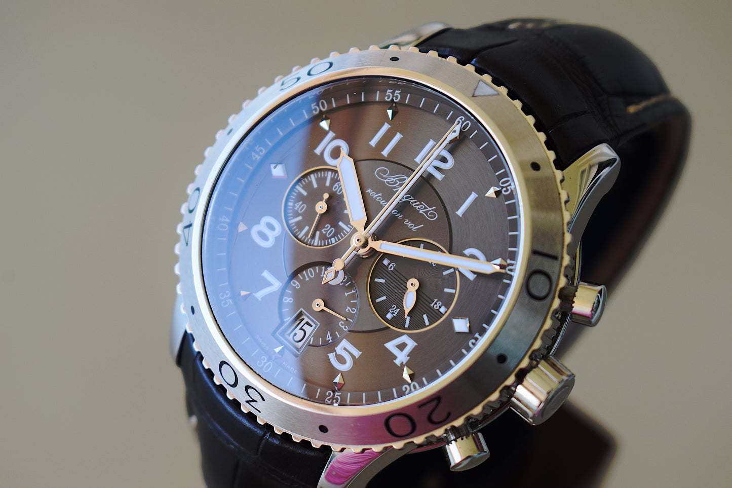 Breguet Flyback Type XXI, con garantía