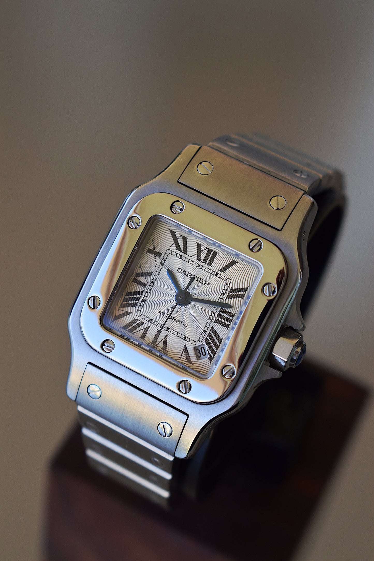 Cartier Santos Lady 2423 Automático, Set Completo