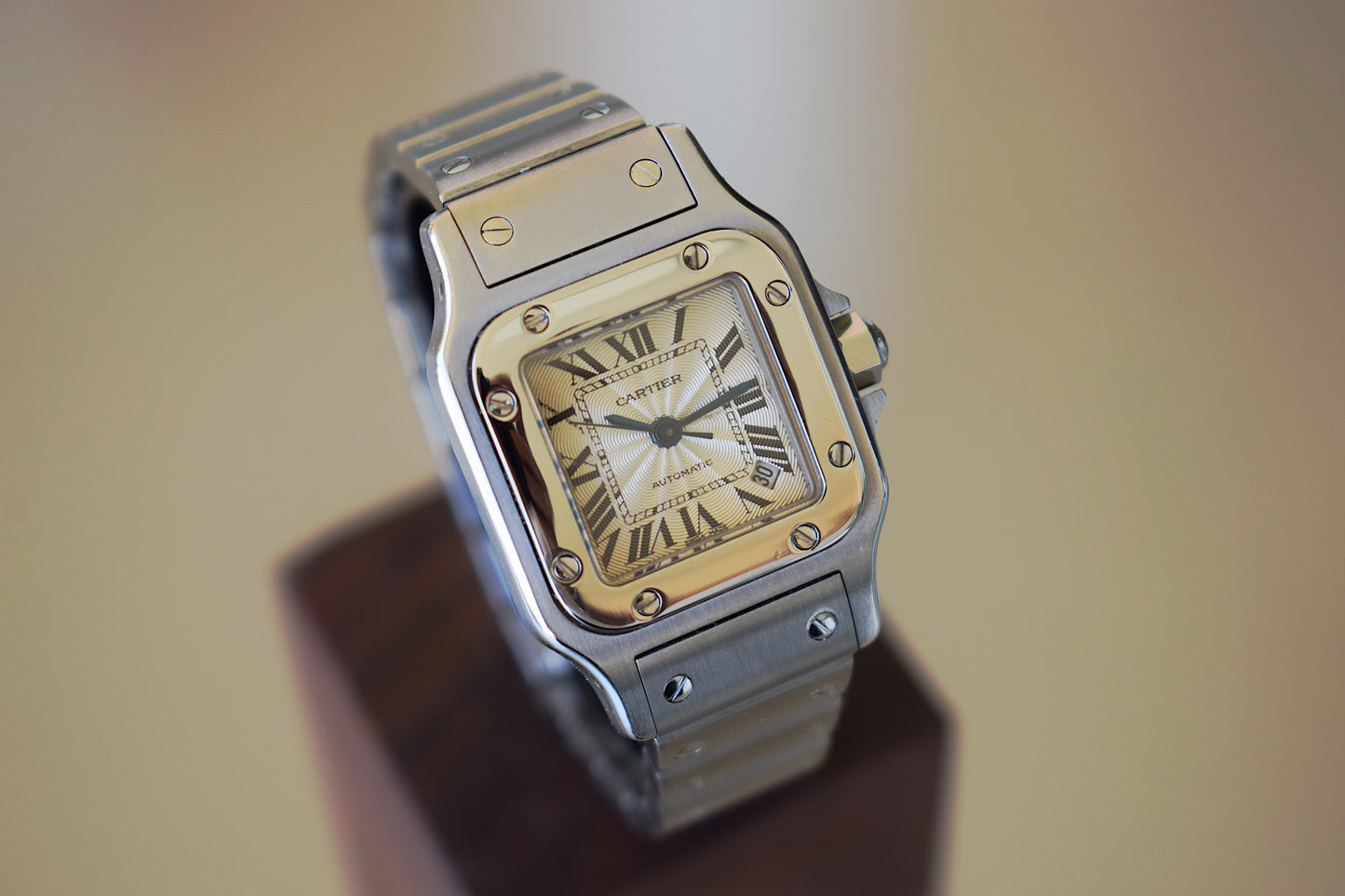 Cartier Santos Lady 2423 Automático, Set Completo