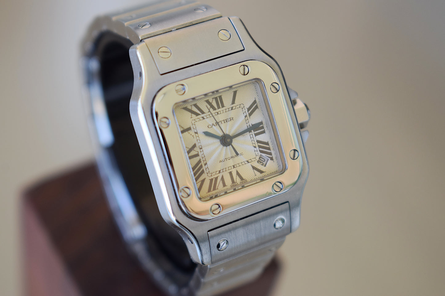 Cartier Santos Lady 2423 Automático, Set Completo