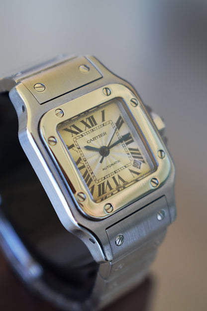 Cartier Santos Lady 2423 Automático, Set Completo