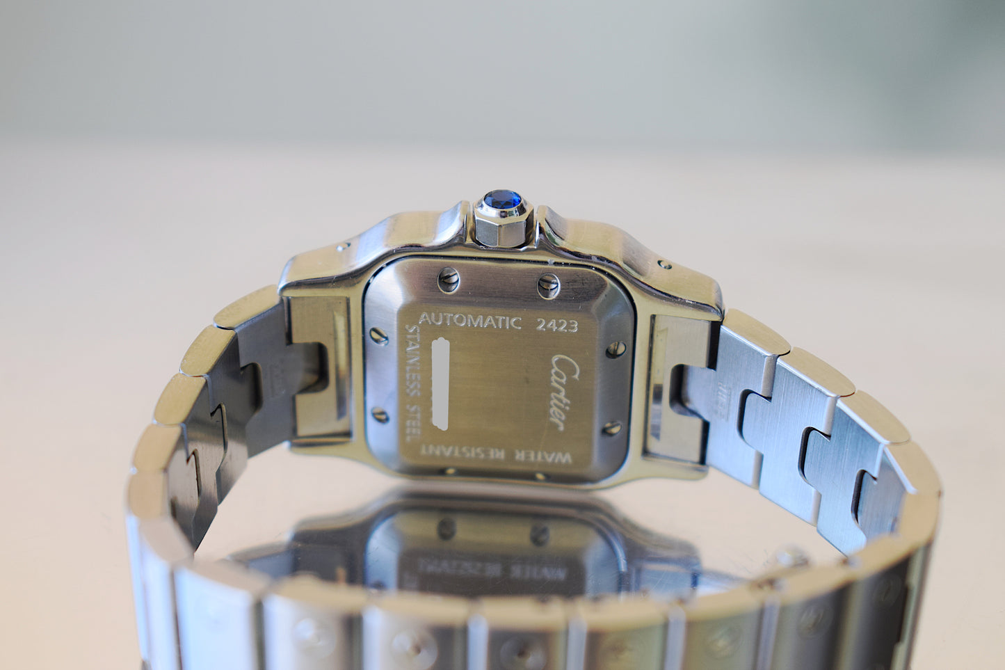 Cartier Santos Lady 2423 Automático, Set Completo