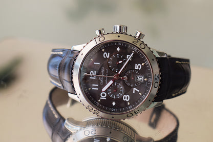 Breguet Flyback Type XXI, con garantía