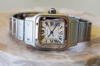 Cartier Santos Lady 2423 Automático, Set Completo