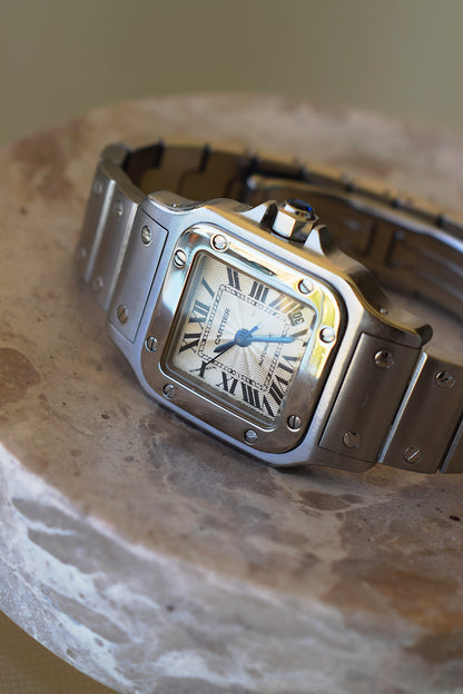 Cartier Santos Lady 2423 Automático, Set Completo