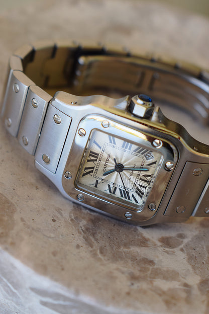 Cartier Santos Lady 2423 Automático, Set Completo