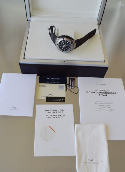 IWC Ingenieur Doble Chronograph Rattrapante