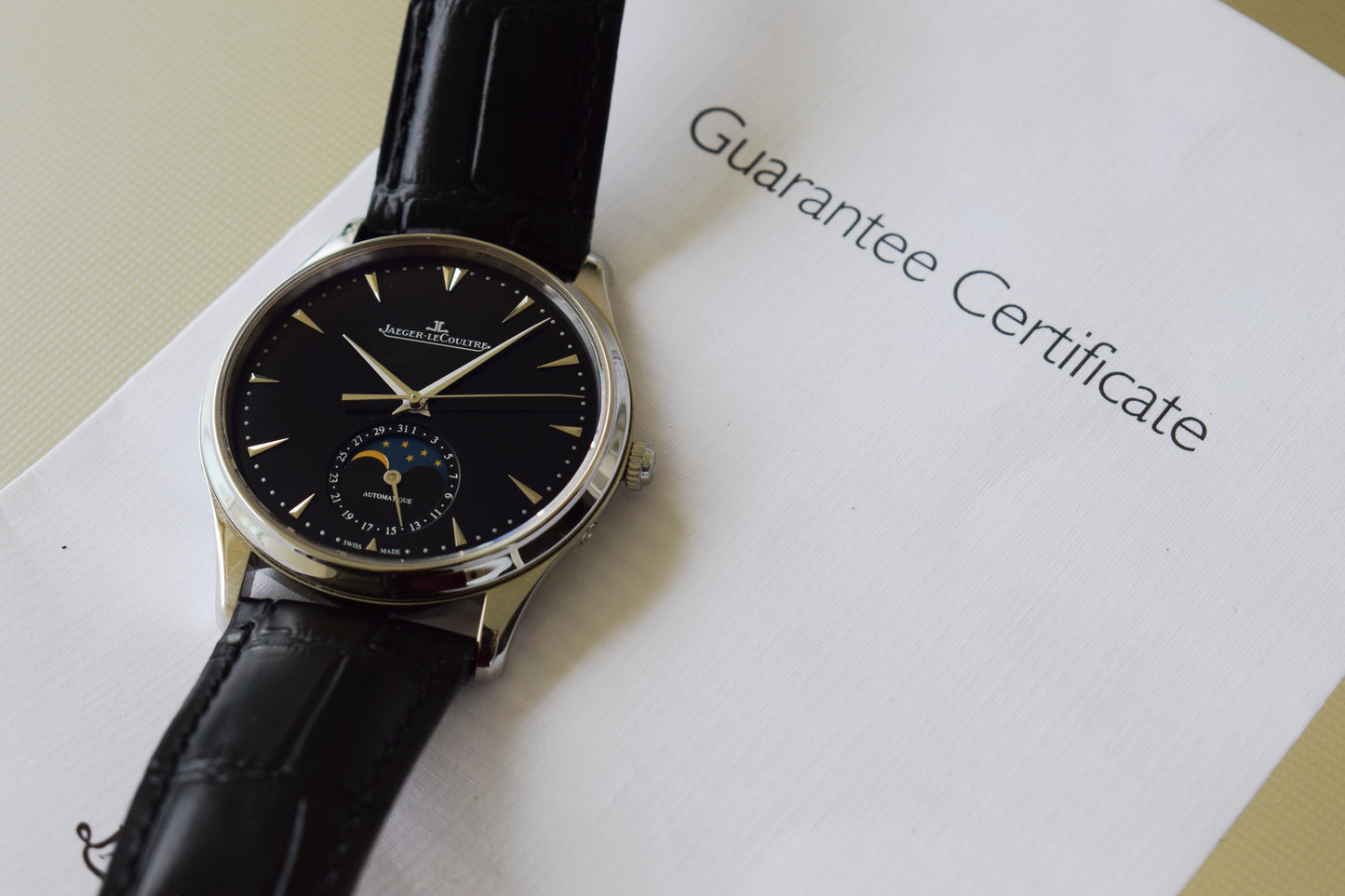 Jaeger Lecoultre Master Ultra Thin Moon