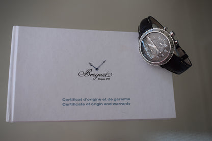 Breguet Flyback Type XXI, con garantía