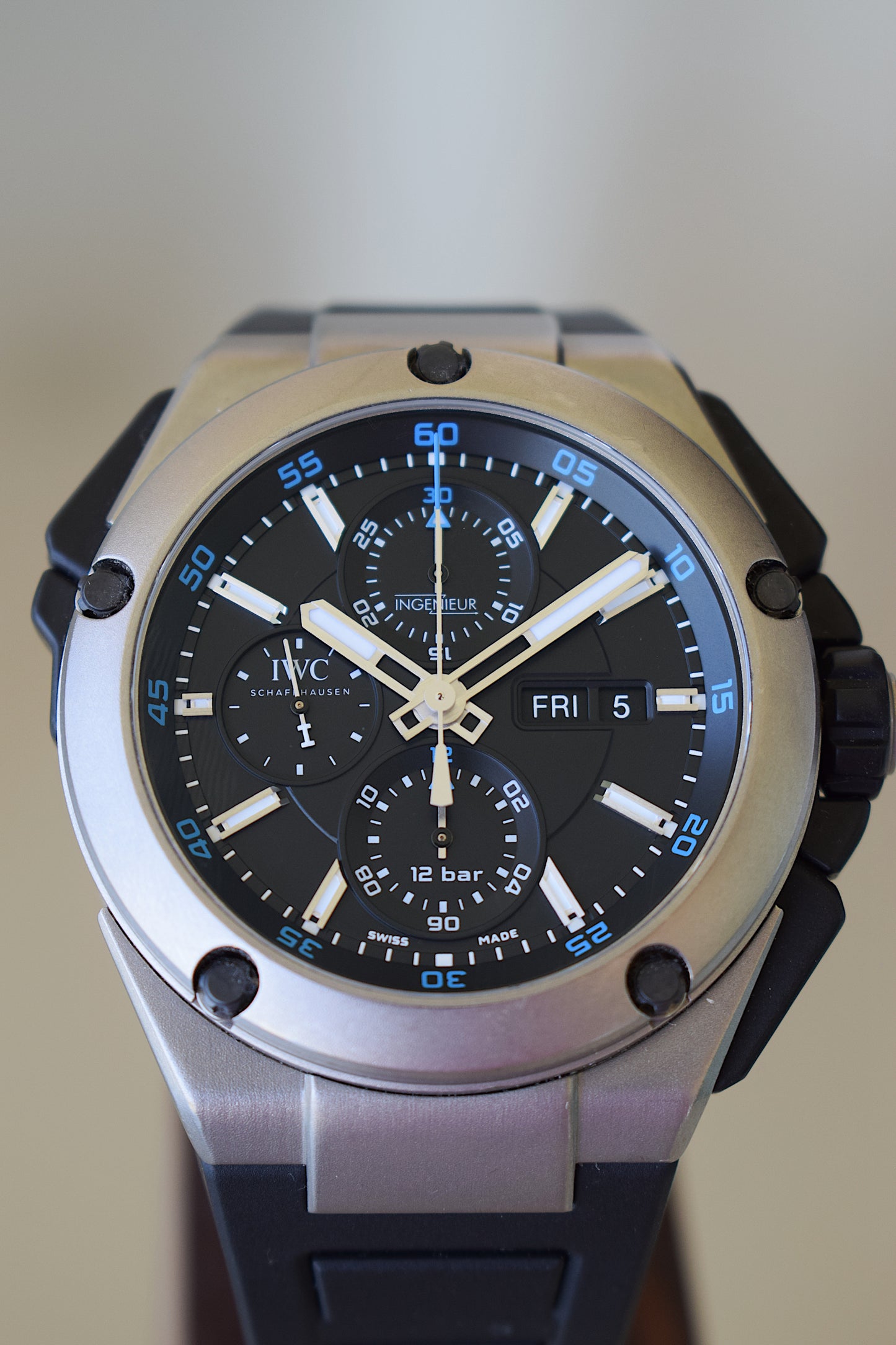 IWC Ingenieur Doble Chronograph Rattrapante