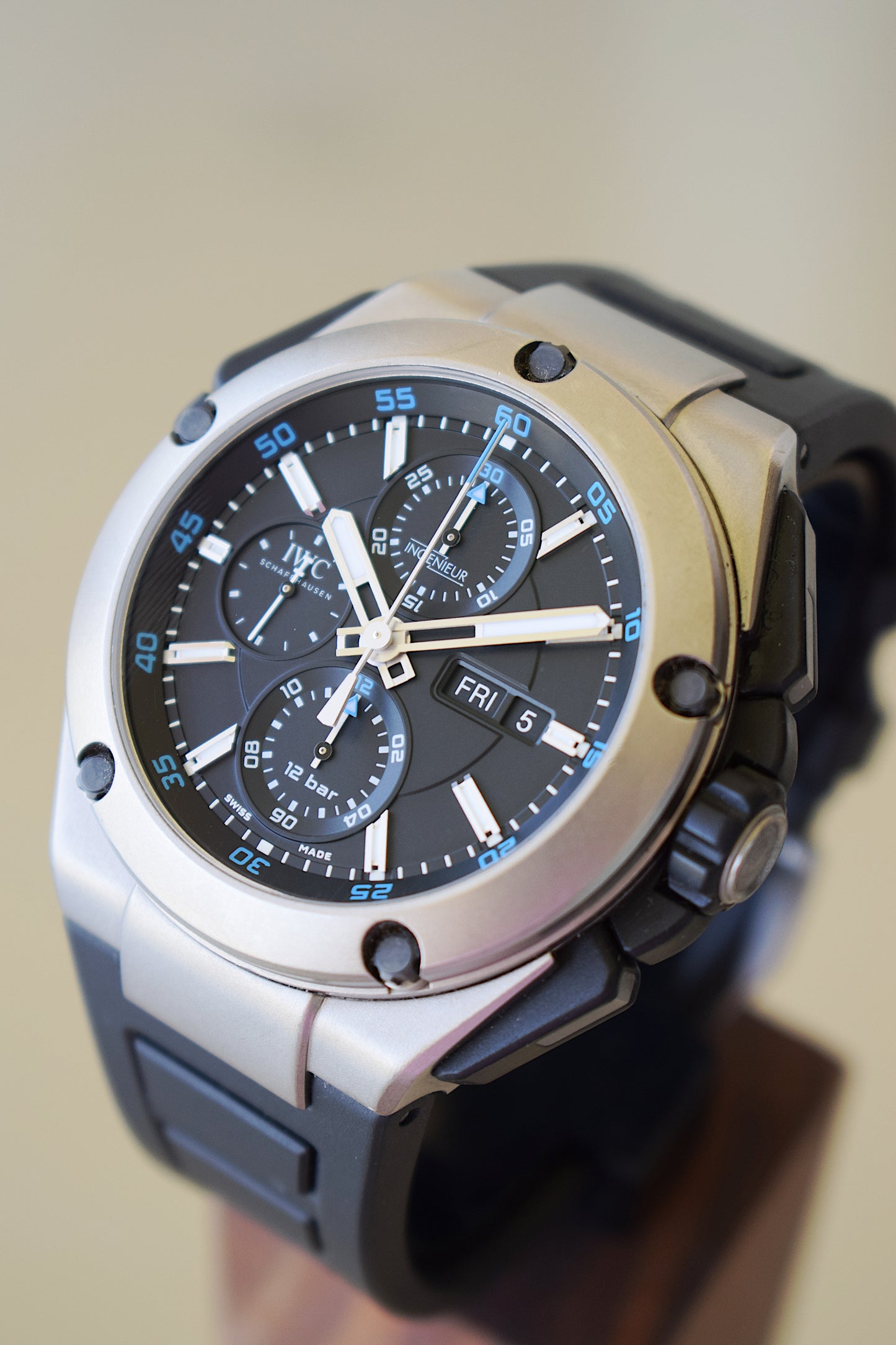 IWC Ingenieur Doble Chronograph Rattrapante