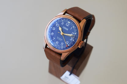 Oris Big Brown Pointer Date, Full Set, Nuevo