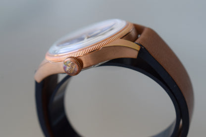 Oris Big Brown Pointer Date, Full Set, Nuevo