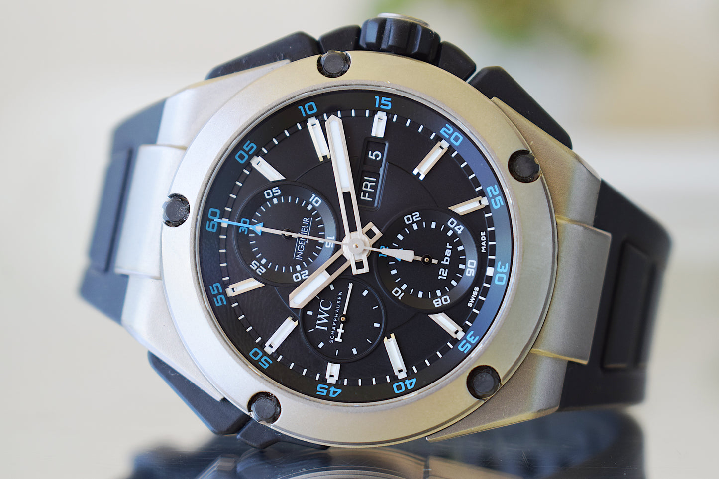 IWC Ingenieur Doble Chronograph Rattrapante