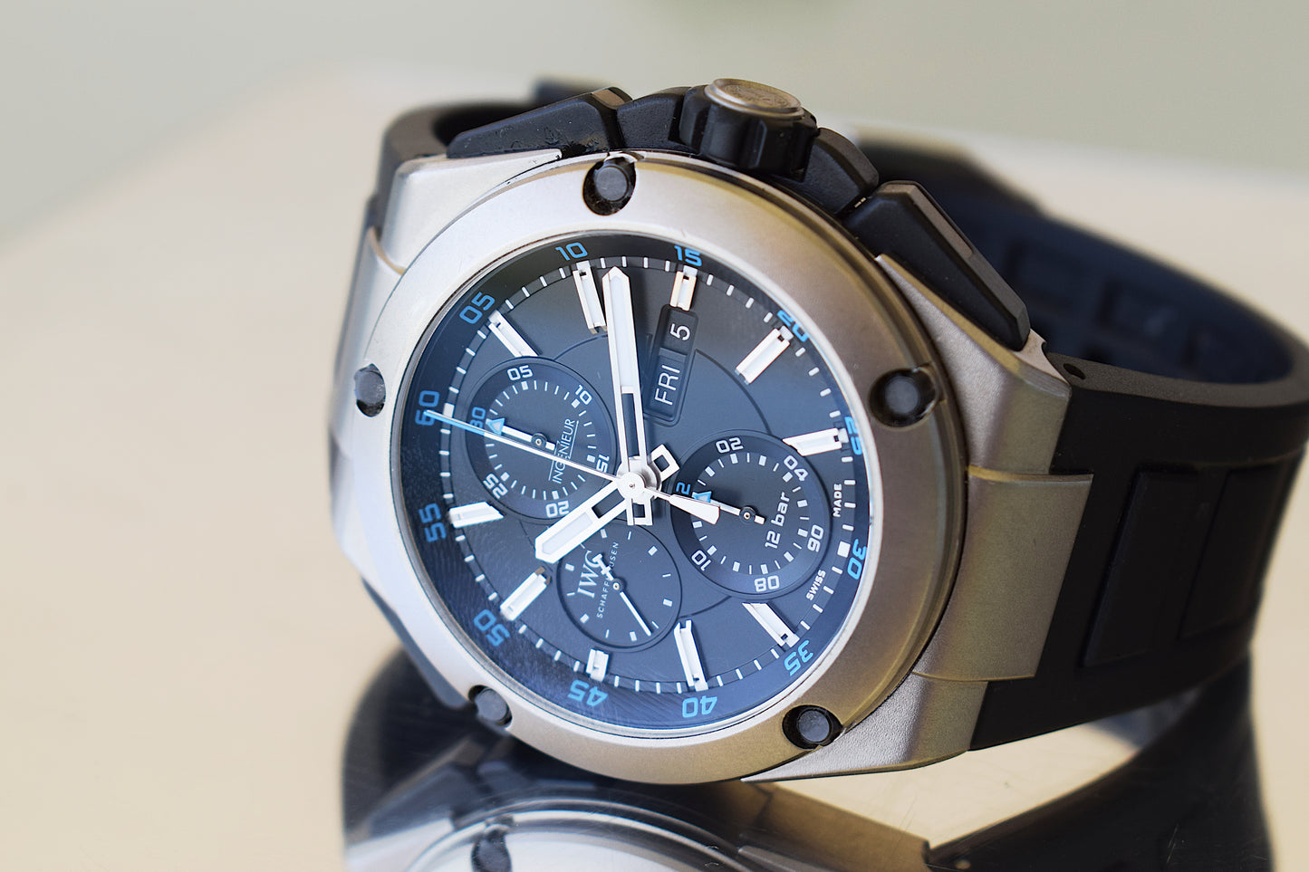IWC Ingenieur Doble Chronograph Rattrapante