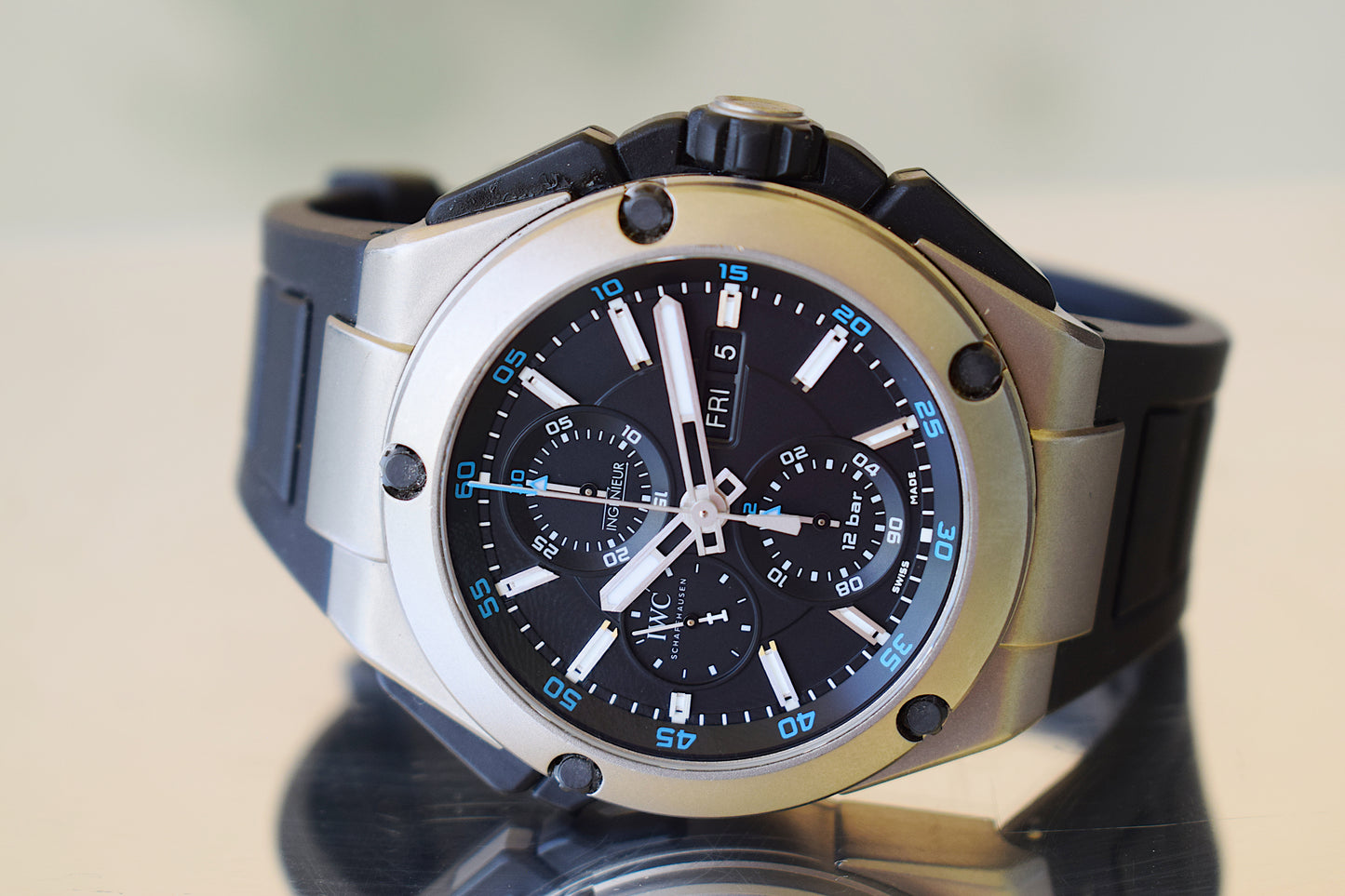 IWC Ingenieur Doble Chronograph Rattrapante