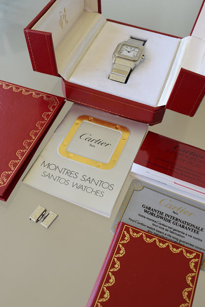 Cartier Santos 2960 Automático, Set Completo