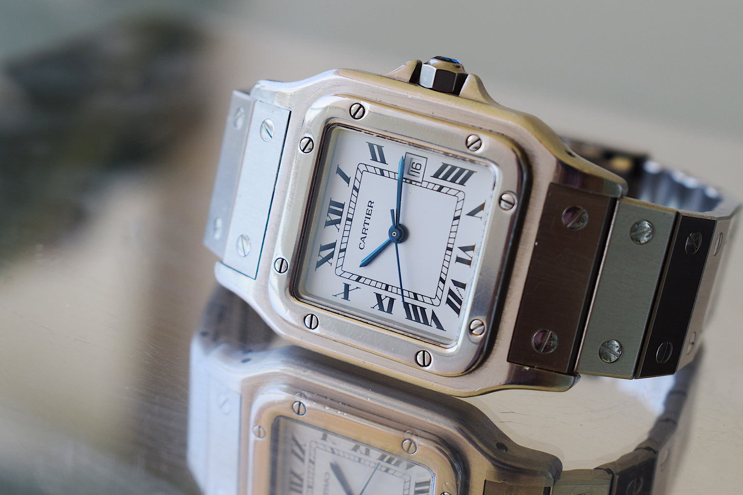 Cartier Santos 2960 Automático, Set Completo