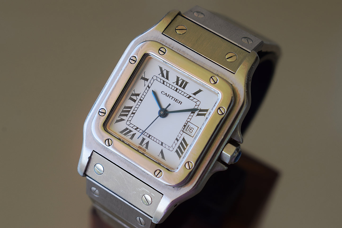 Cartier Santos 2960 Automático, Set Completo