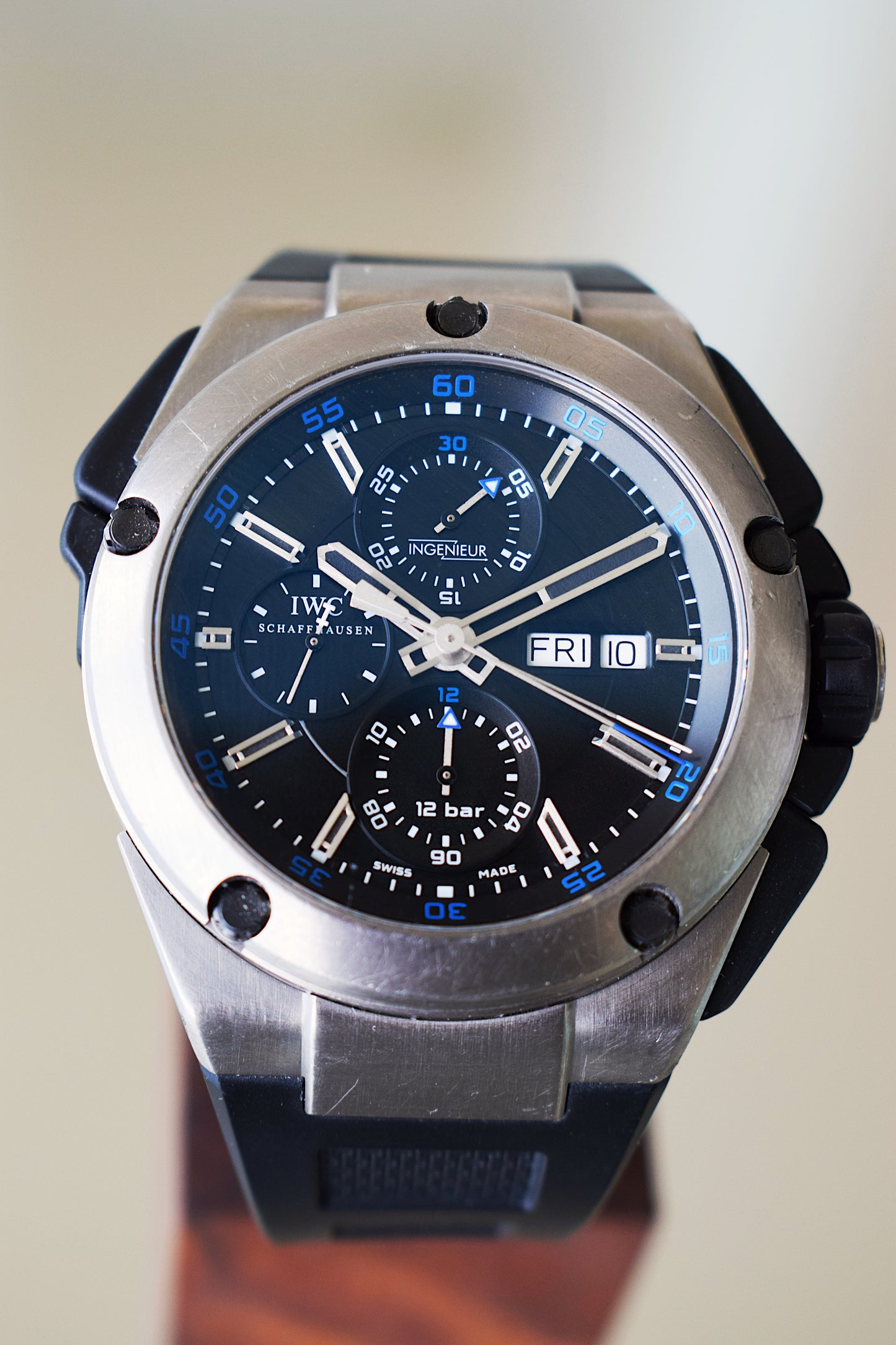 IWC Ingenieur Doble Chronograph Rattrapante, Full Set